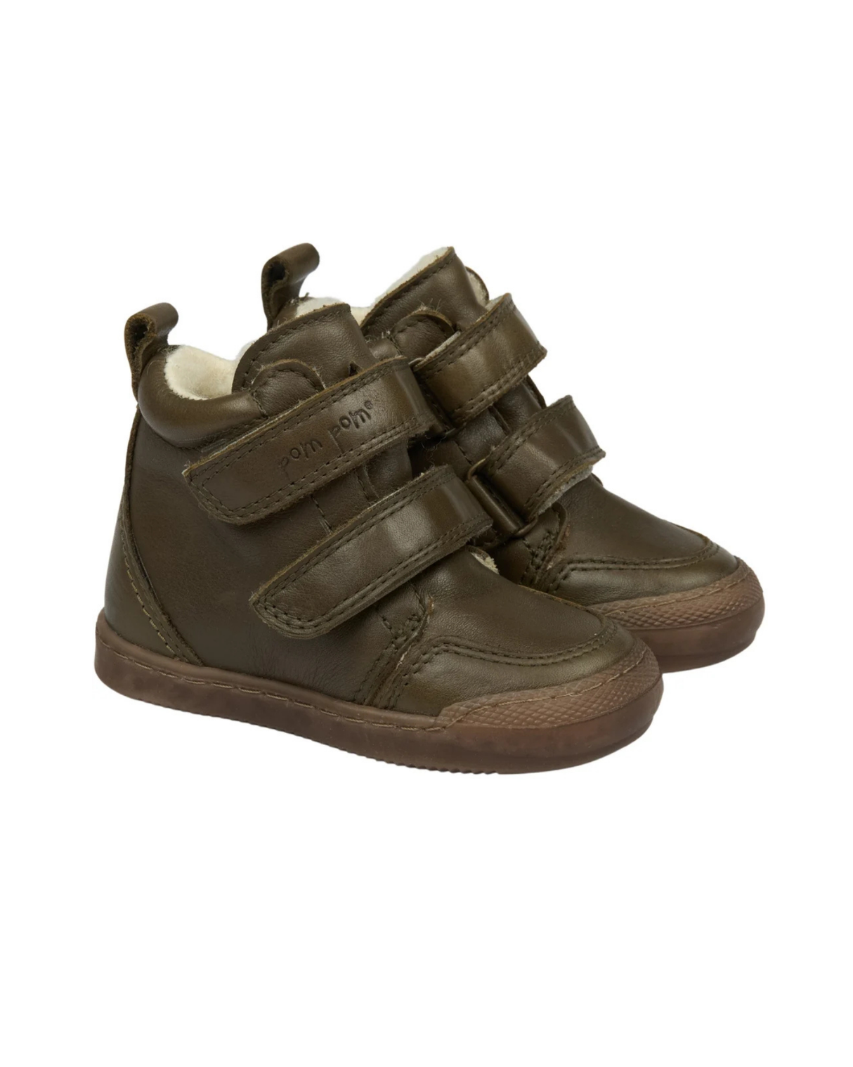 Grøn - Dark Green - Pom Pom - Vinterstøvle - PM2101