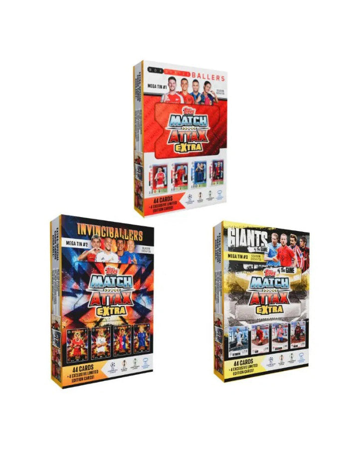 Topps Match attax EX Champions Leauge mega tin 1 stk