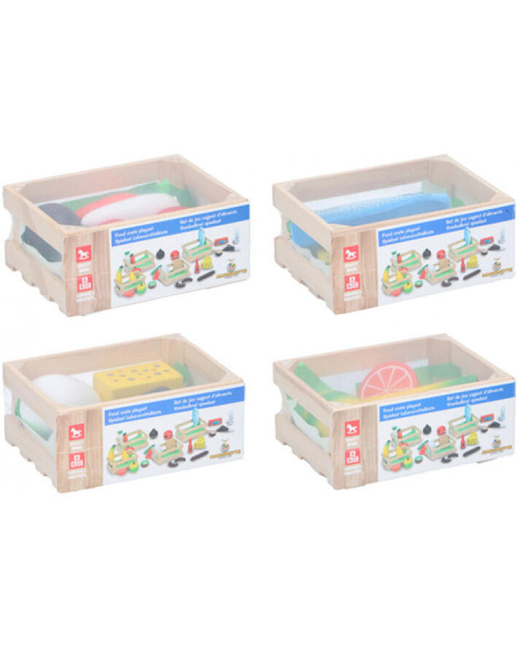 Legemad i trækasse 30x30cm