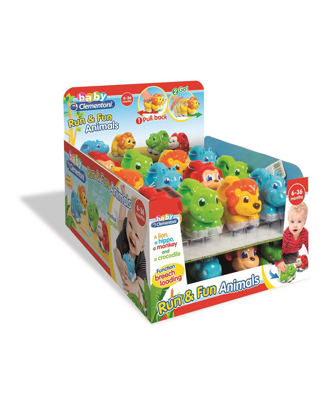 Pullback Run & Fun Animals 1 stk