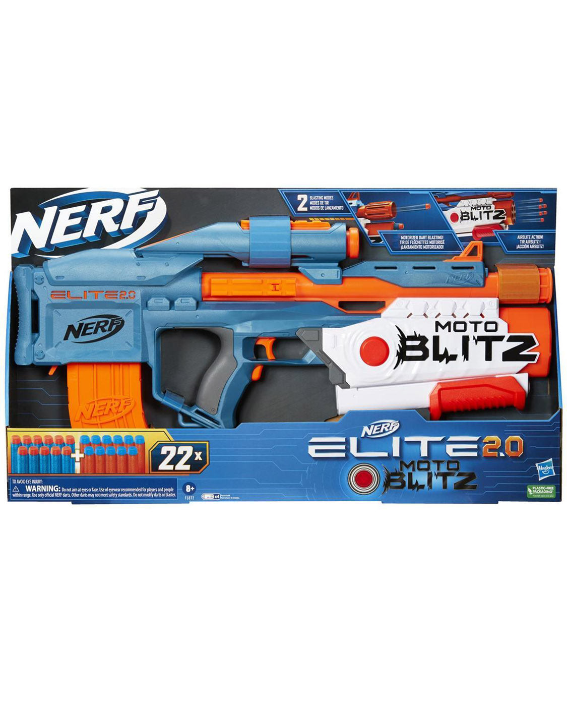 NERF N-Strike Elite 2.0 Motoblitz CS-10