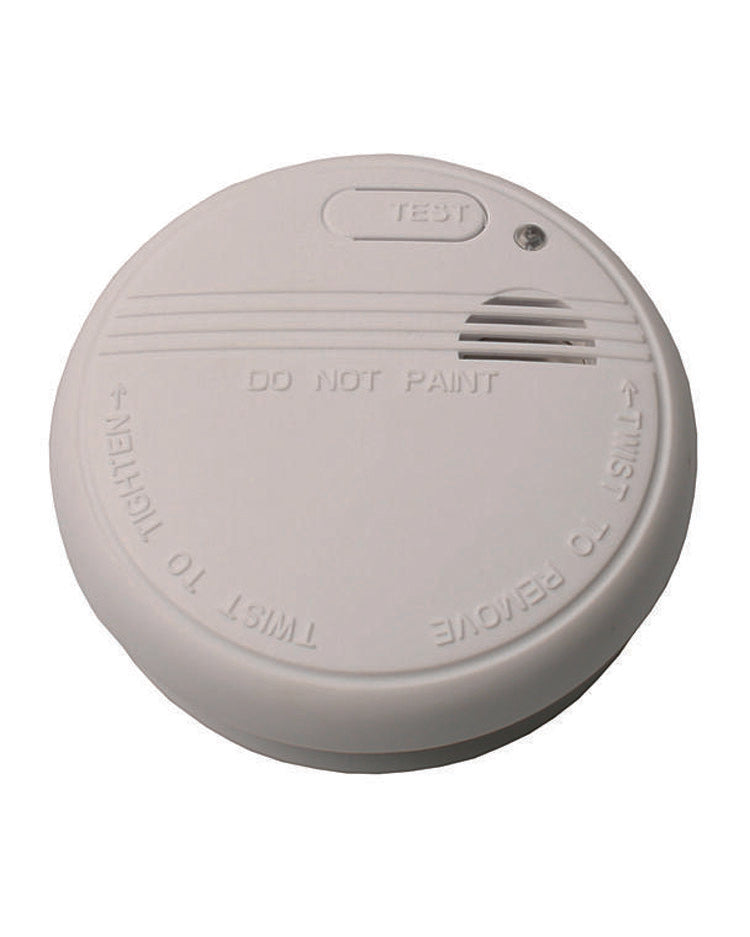 Smoke alarm optical 9V White