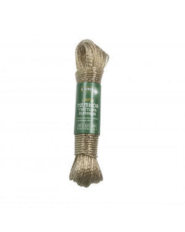 Clothesline PVC with steel 3mm 20m