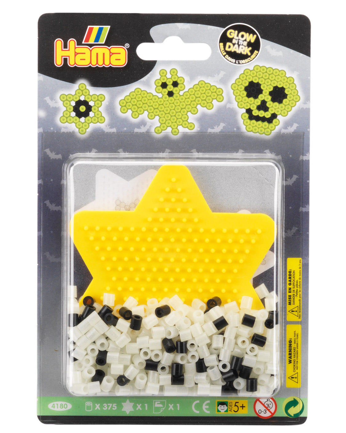 Hama midi Glow in the dark 4180