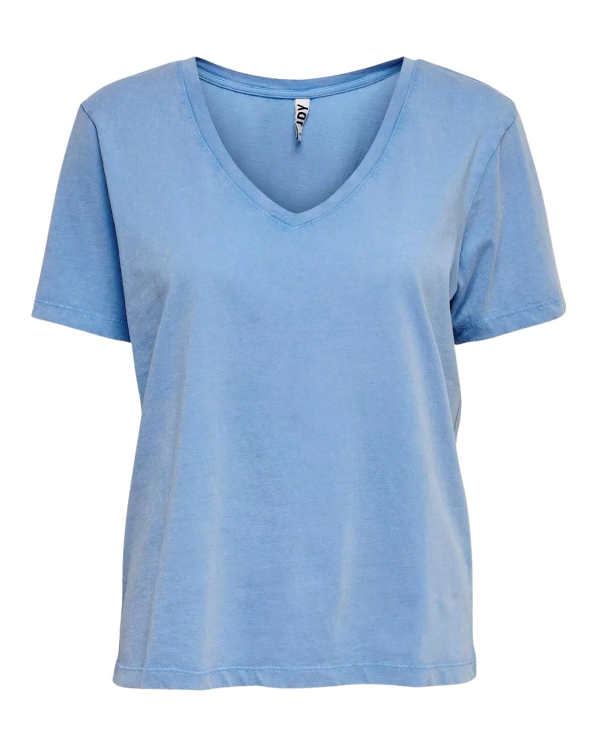 Blå Jdy T-shirt med V hals - 15239939