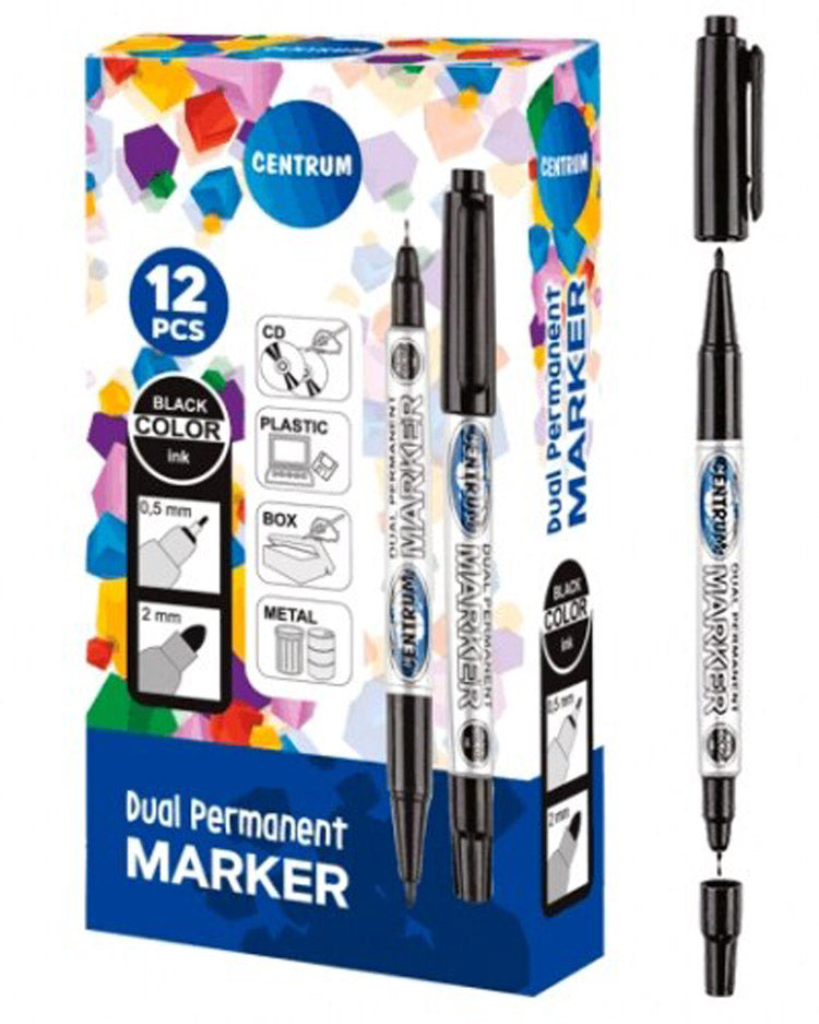 CD marker - double BLACK 1 pc.