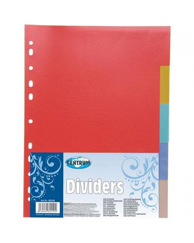 Faneblade a4 plast 5 faner