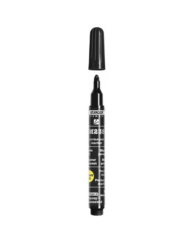Permanent maker M235 1-3 mm - black.