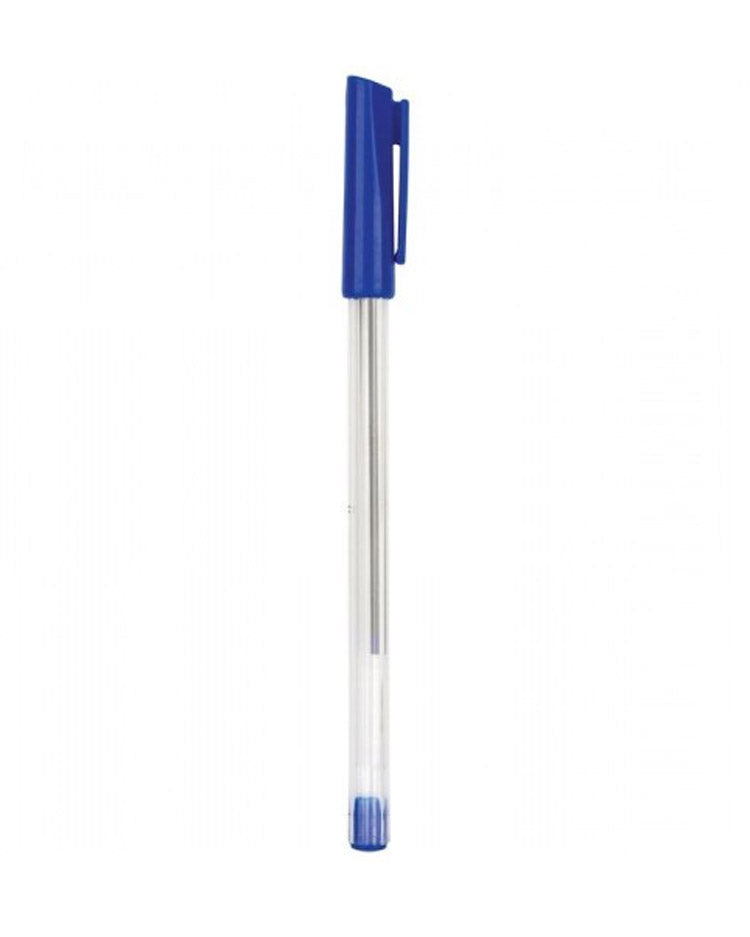 Ballpoint pen with cap Blue 1.0mm