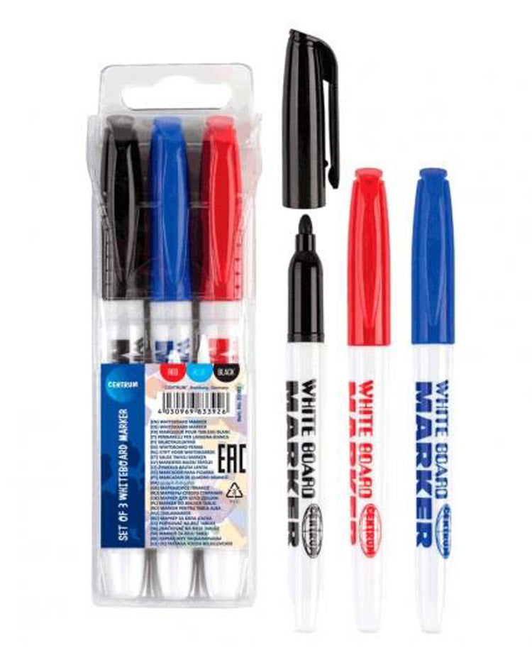 Whiteboardmarker medium 3 stk