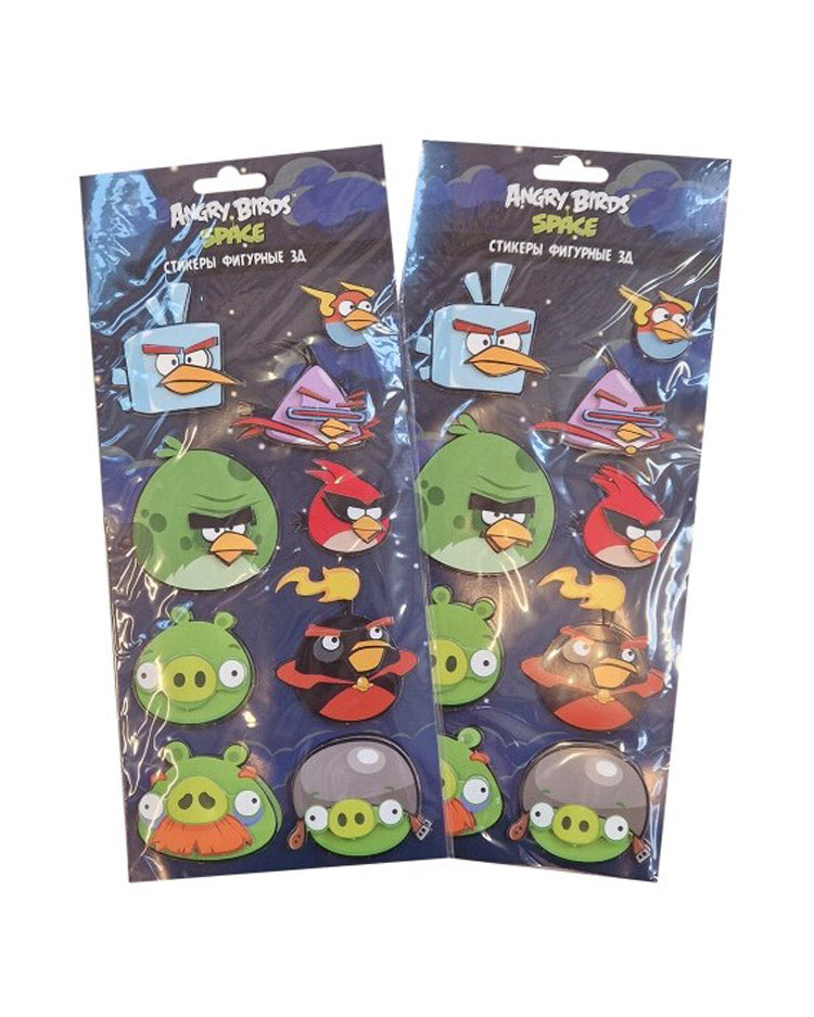 Stickers ANGRY BIRD 14x32cm 1 stk