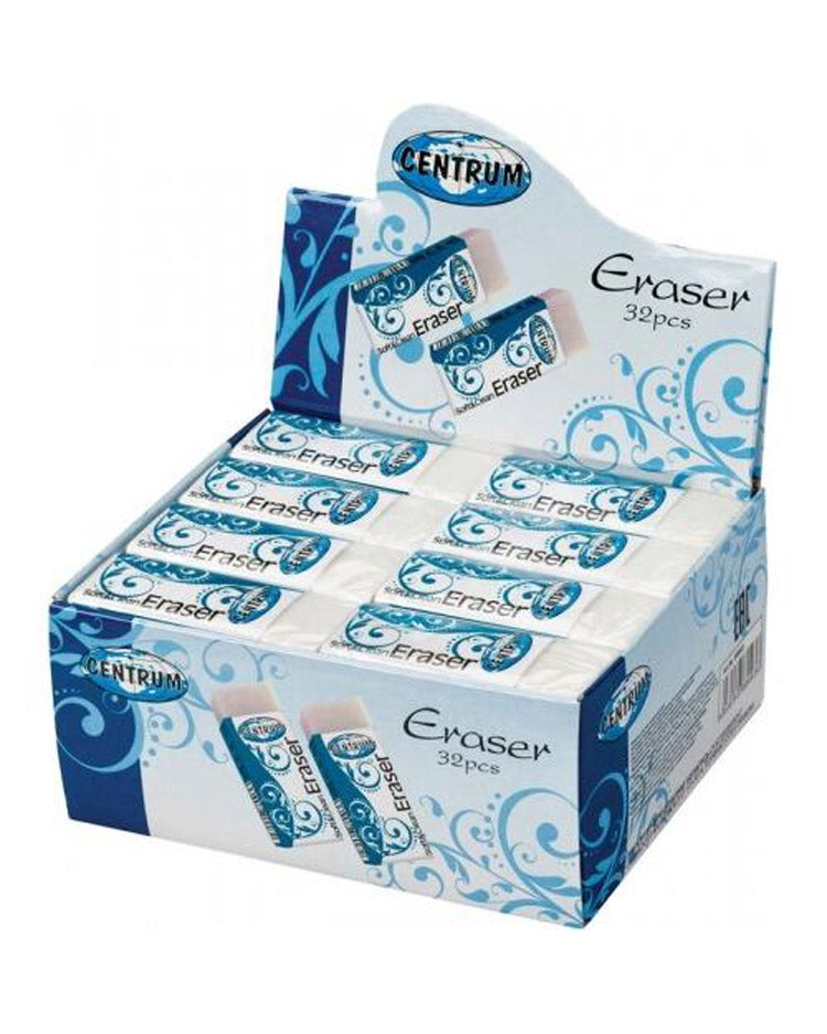 Viskelæder 1 stk hvid 61x21x11mm