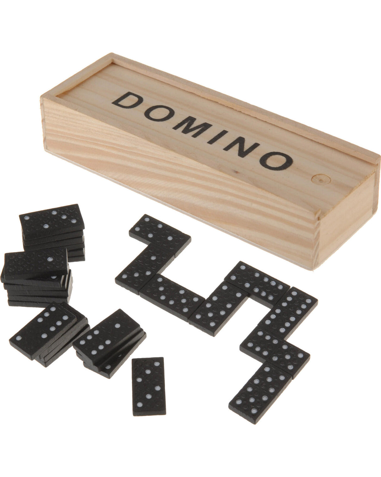 Domino 28 dele i træ
