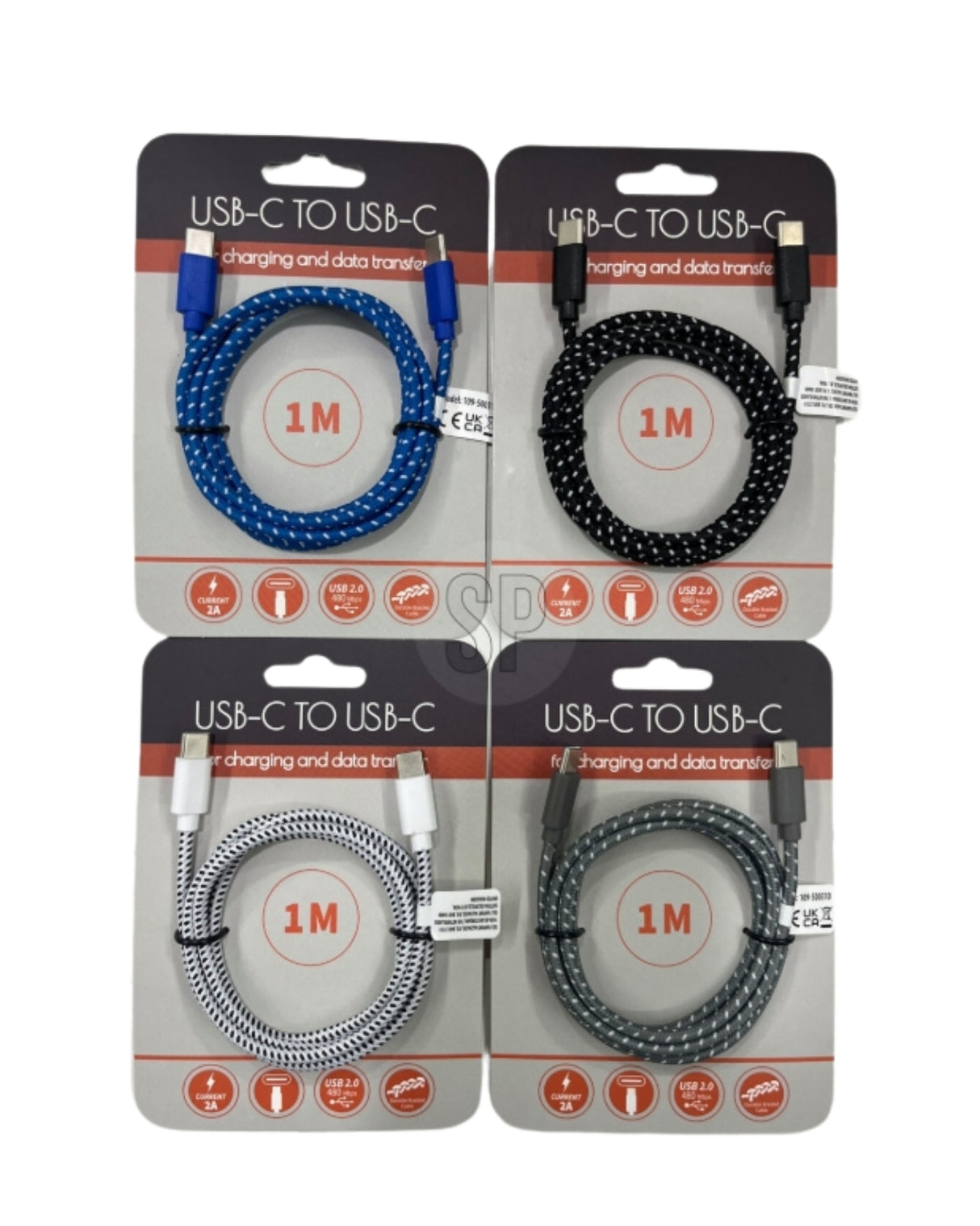 USB-c til USB-c 2A 1meter