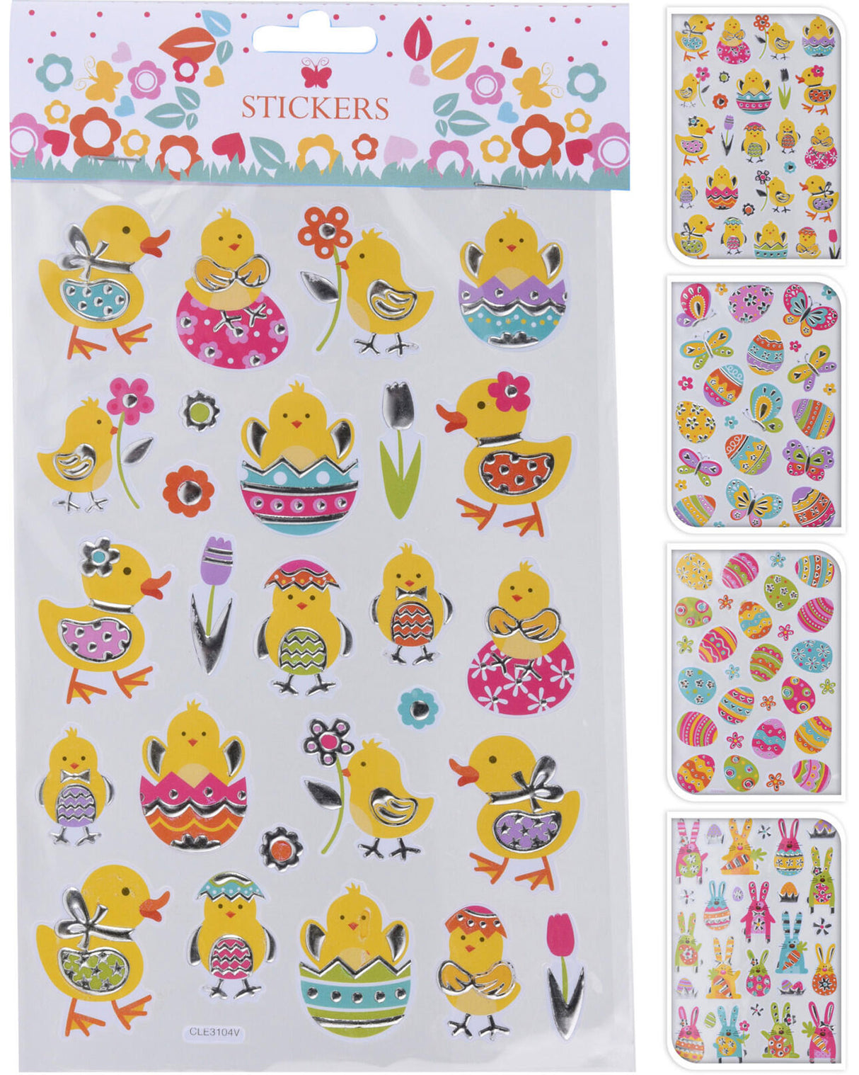 Stickers med påske motiver