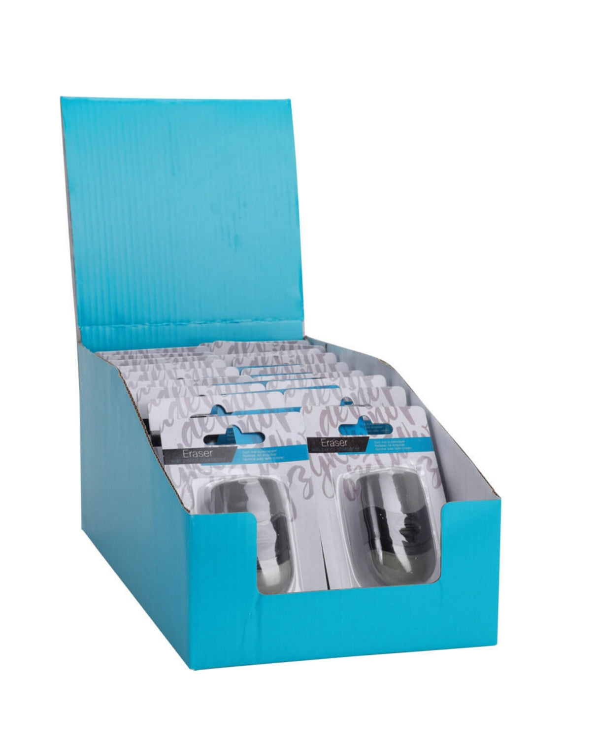 Blyantspidser med viskelæder