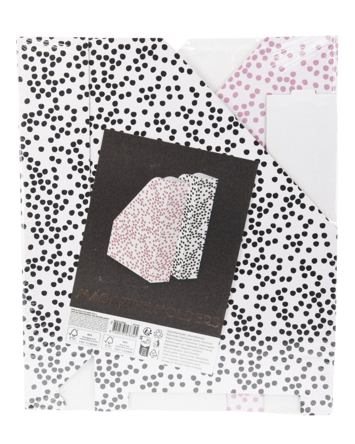 Tidsskriftkassette i karton 2stk