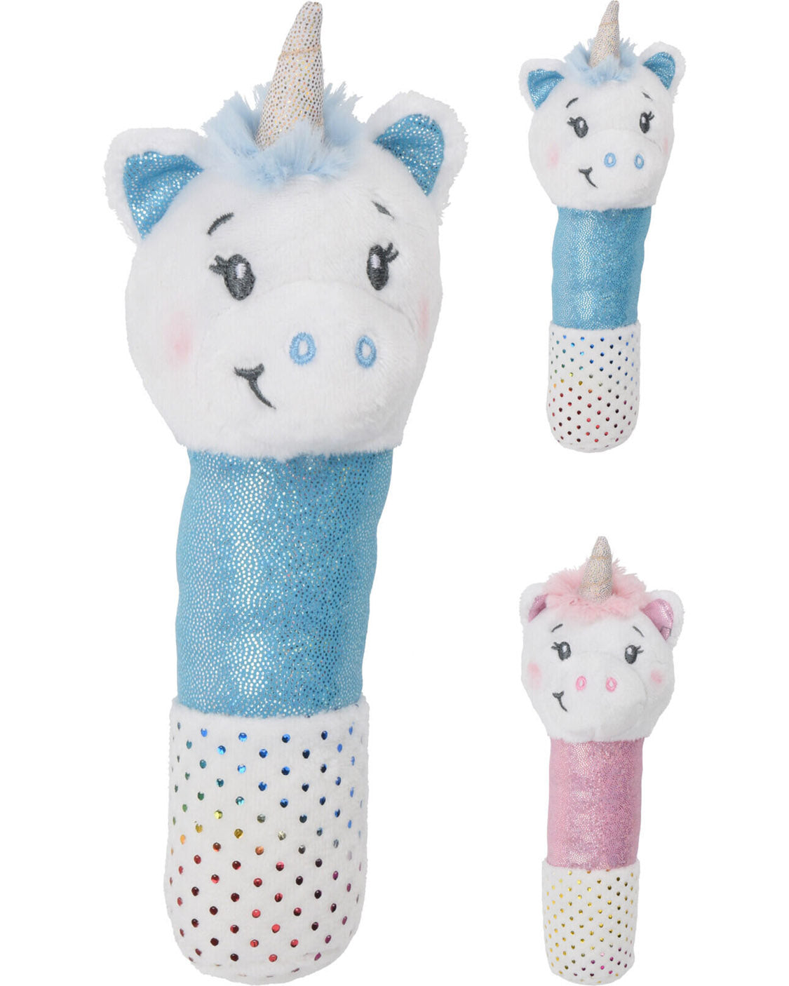 Rangle som Enhjørning i plys 1 stk