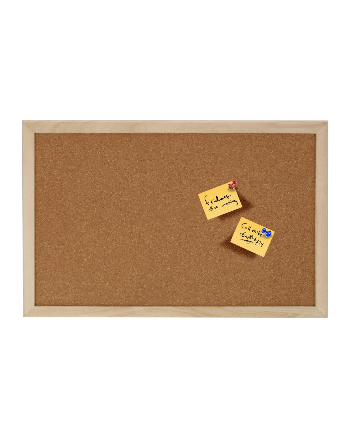 Opslagstavle i kork 30x45cm