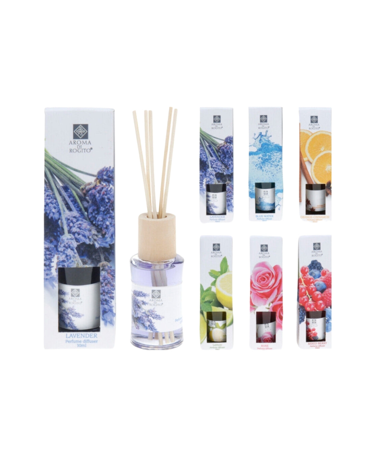 Scent sticks with 30ml fragrance liquid 1pc