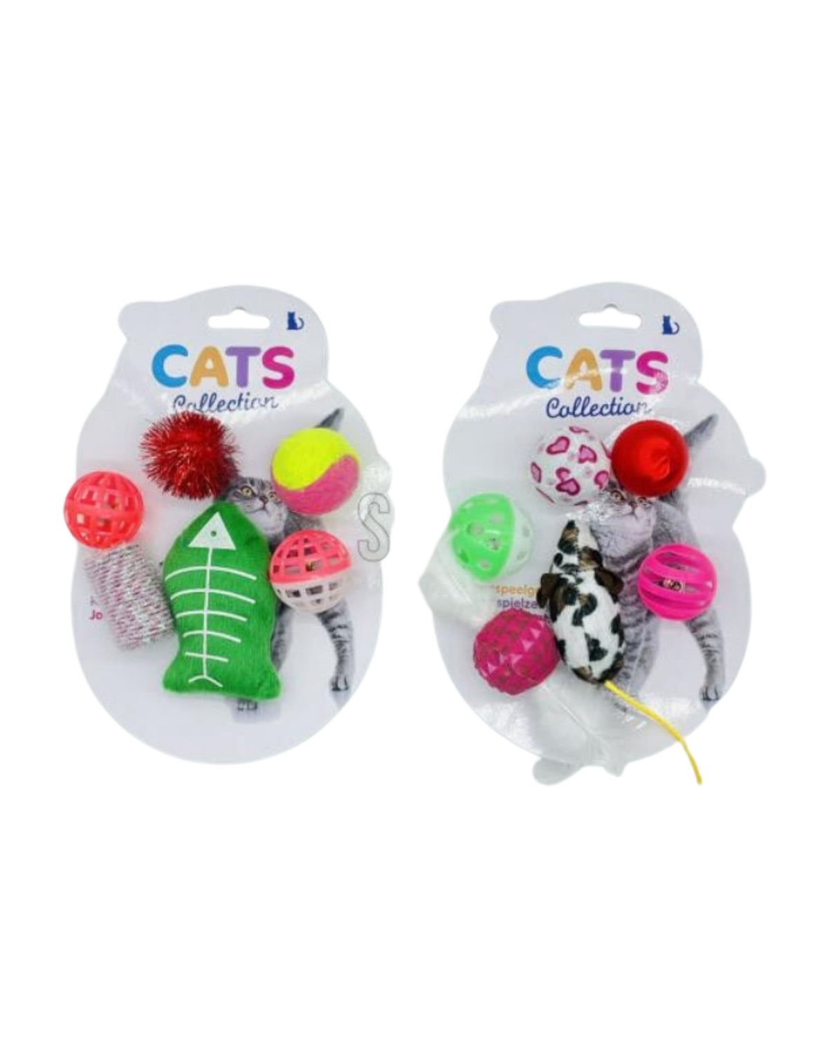 Kattelegetøj 6dele