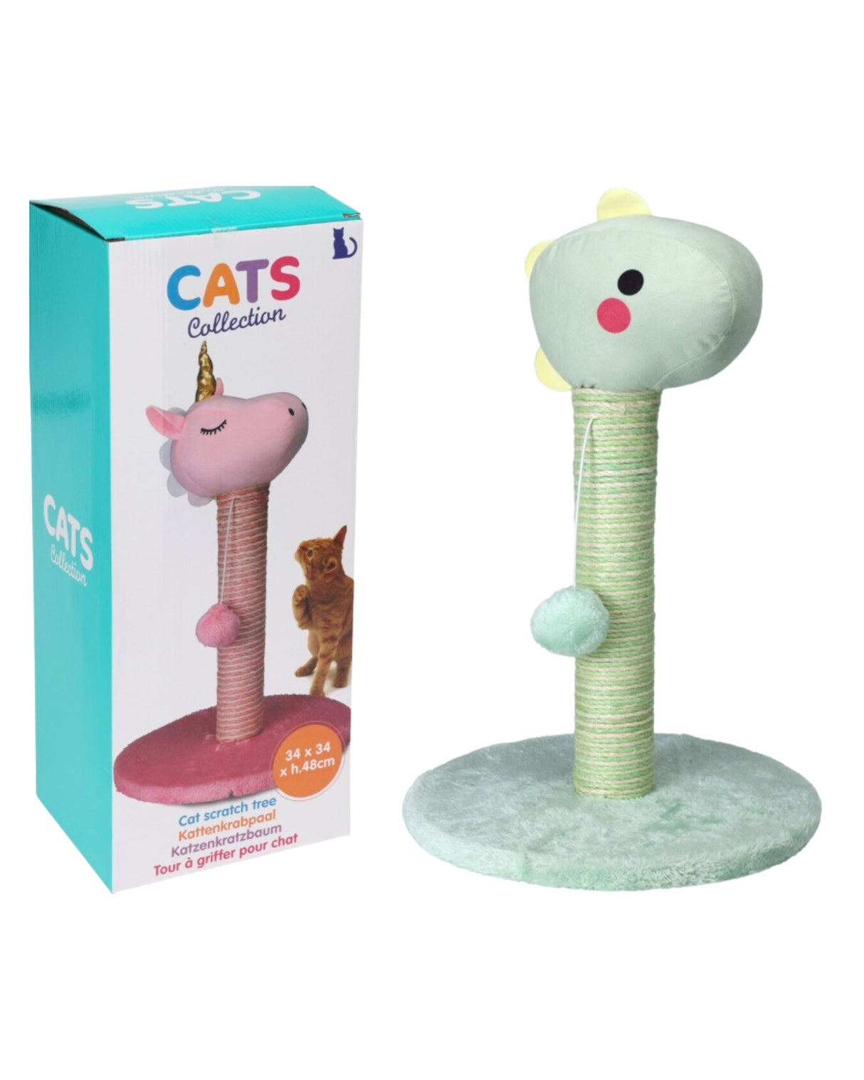 Katte lege træ 1 stk