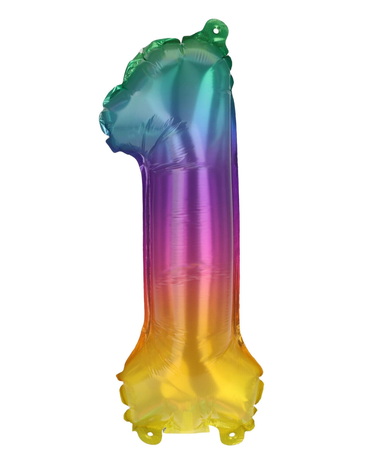 Folieballon tal 0-9 1stk multicolor