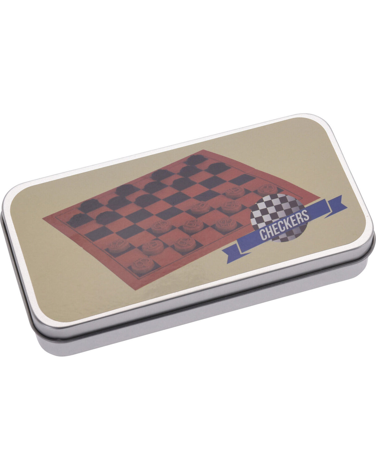 Rejsespil i metal æske - Dam