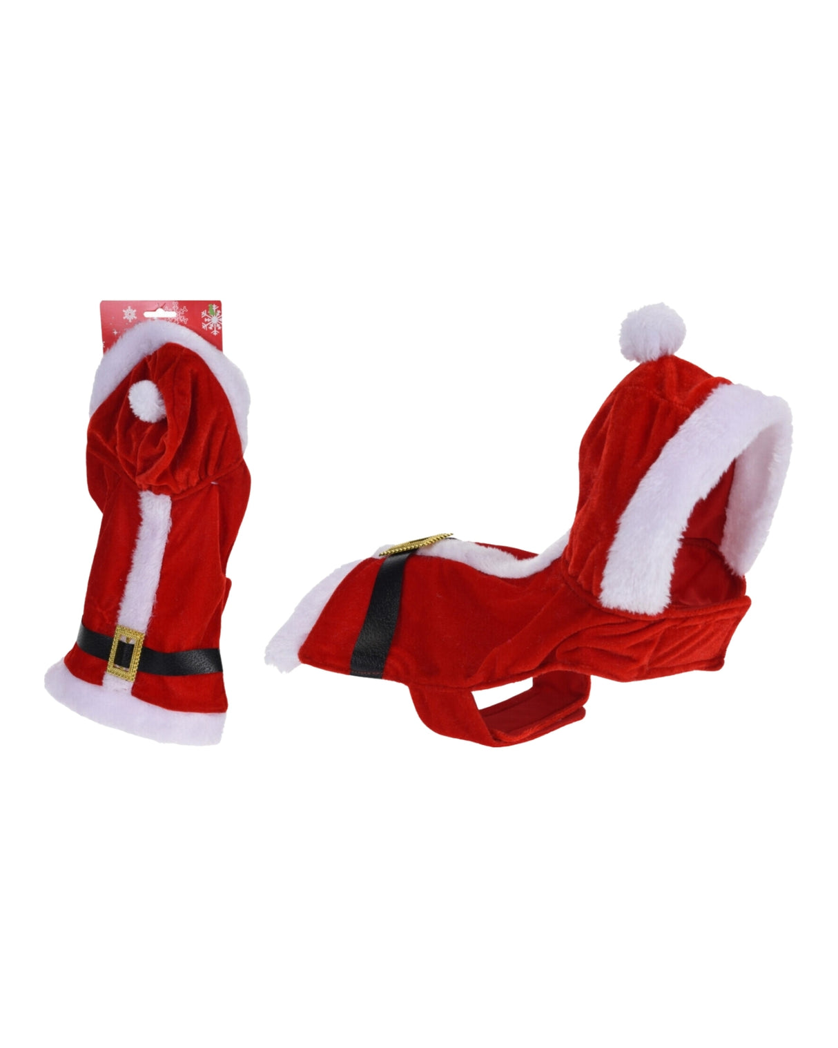 Jakke til kæledyr 34x16cm - Jule tema