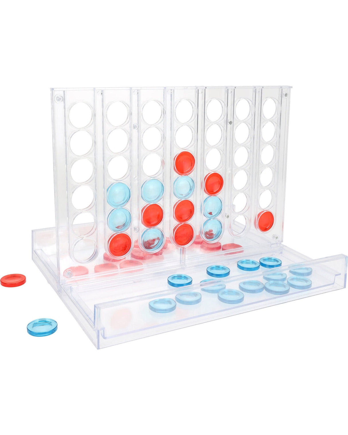 4 på stribe - Transparent