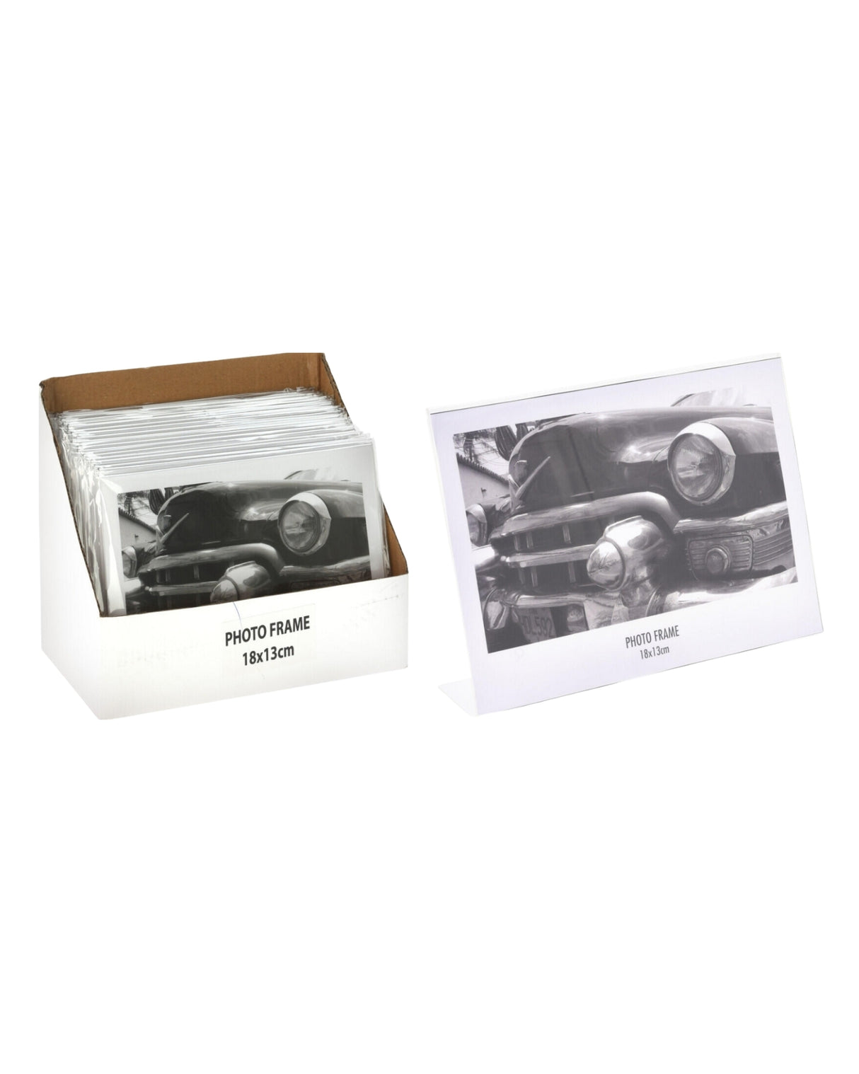 Ramme 18x13cm transperant