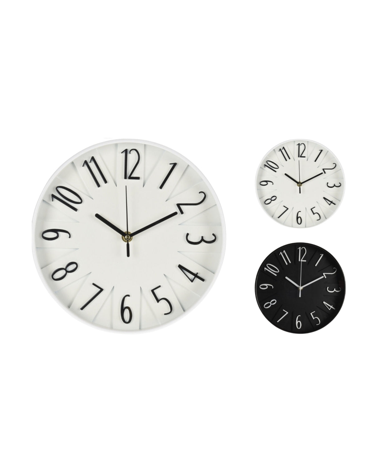 Wall clock 24.8cm 1pc