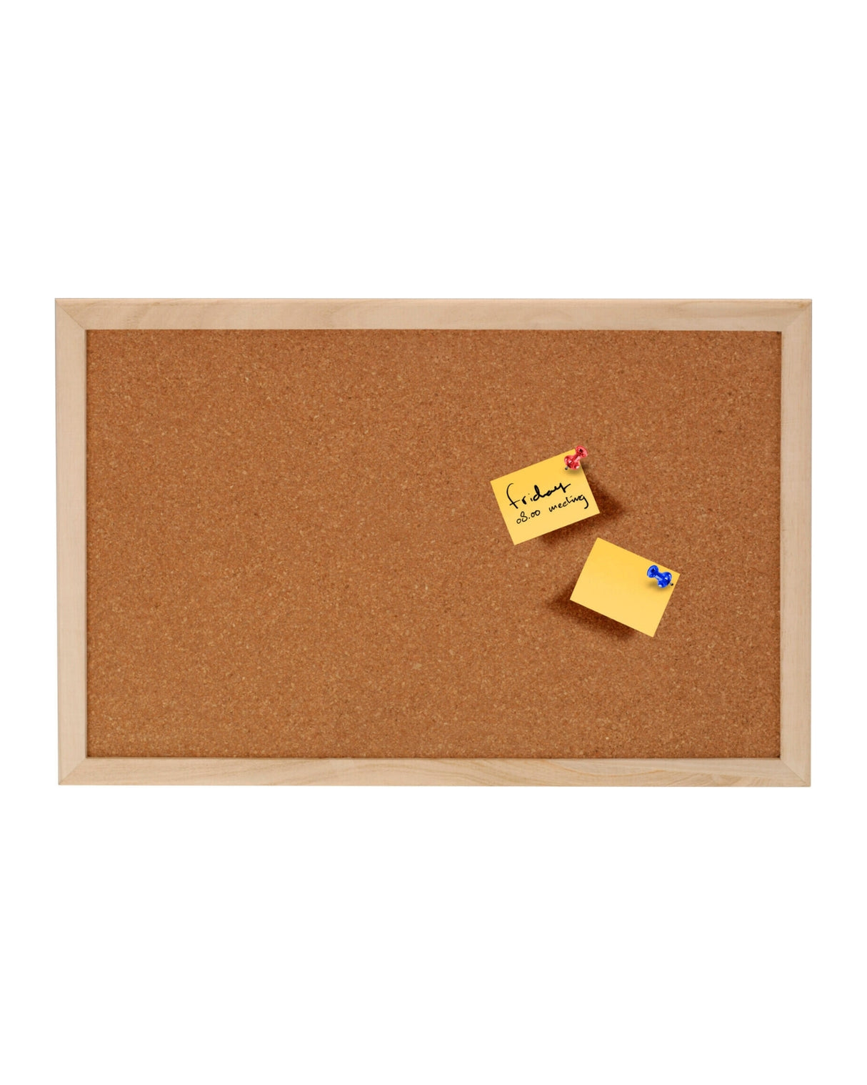Opslagstavle i kork 8mm 60x45cm