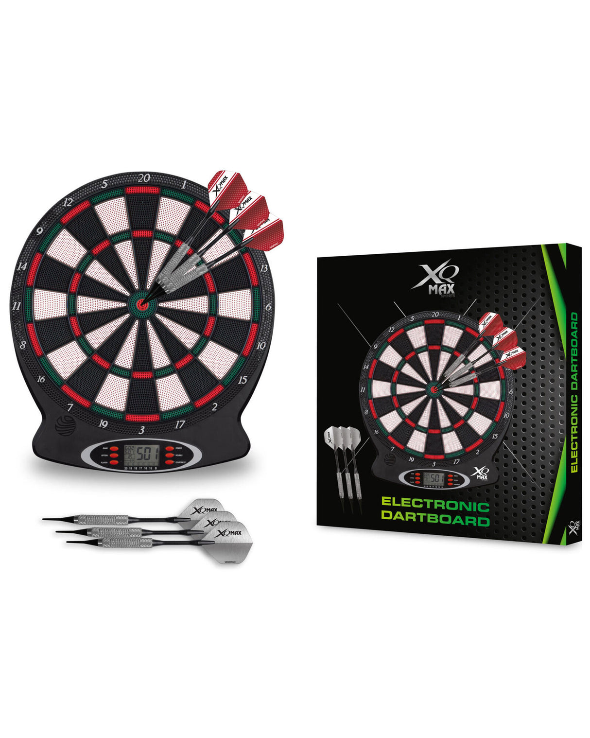 Dartskive elektronisk med pile