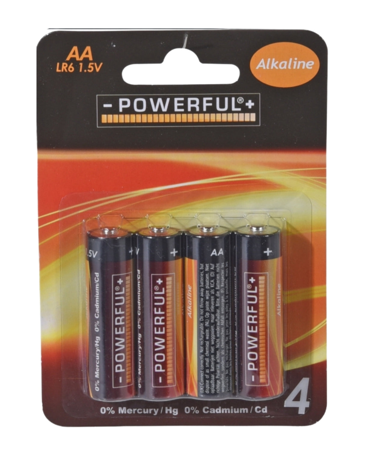 Batteri AA 4 stk Alkaline