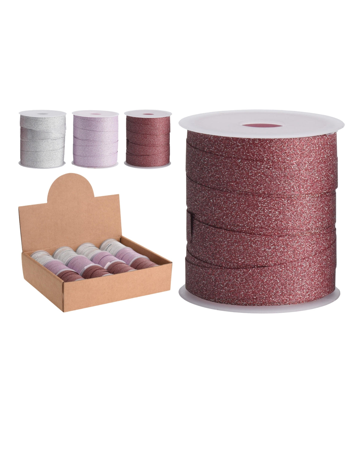Gift ribbon 1cmx10m 1 roll
