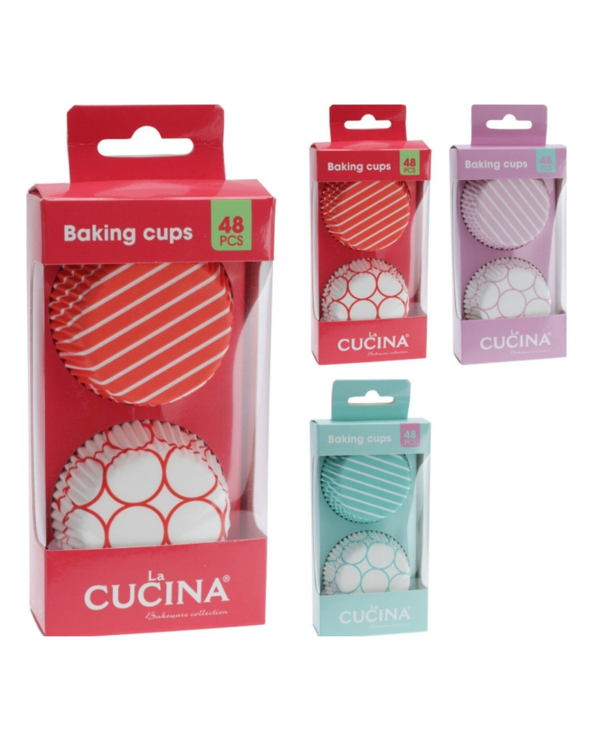 Bageforme i papir 48 stk 1 pakke