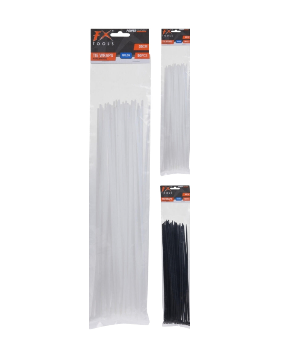 Strips 35cm 50 pcs - White