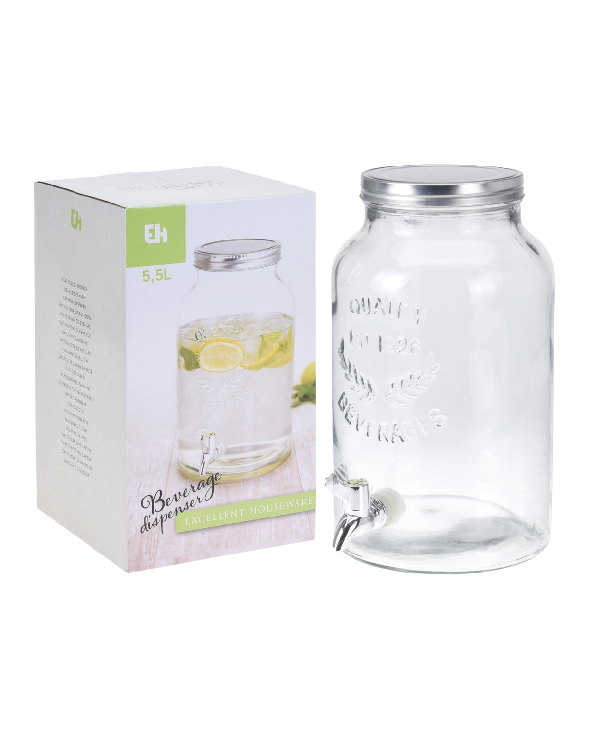Juice dispenser - glass