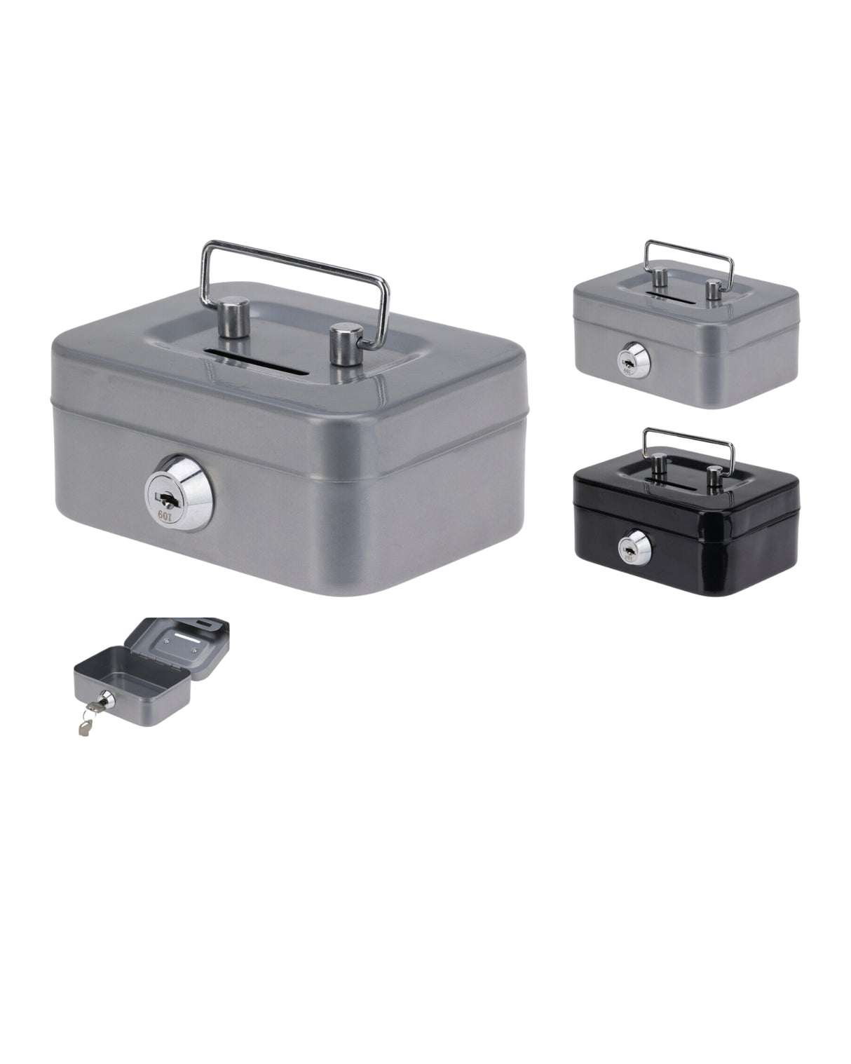 Pengekasse i metal 1stk