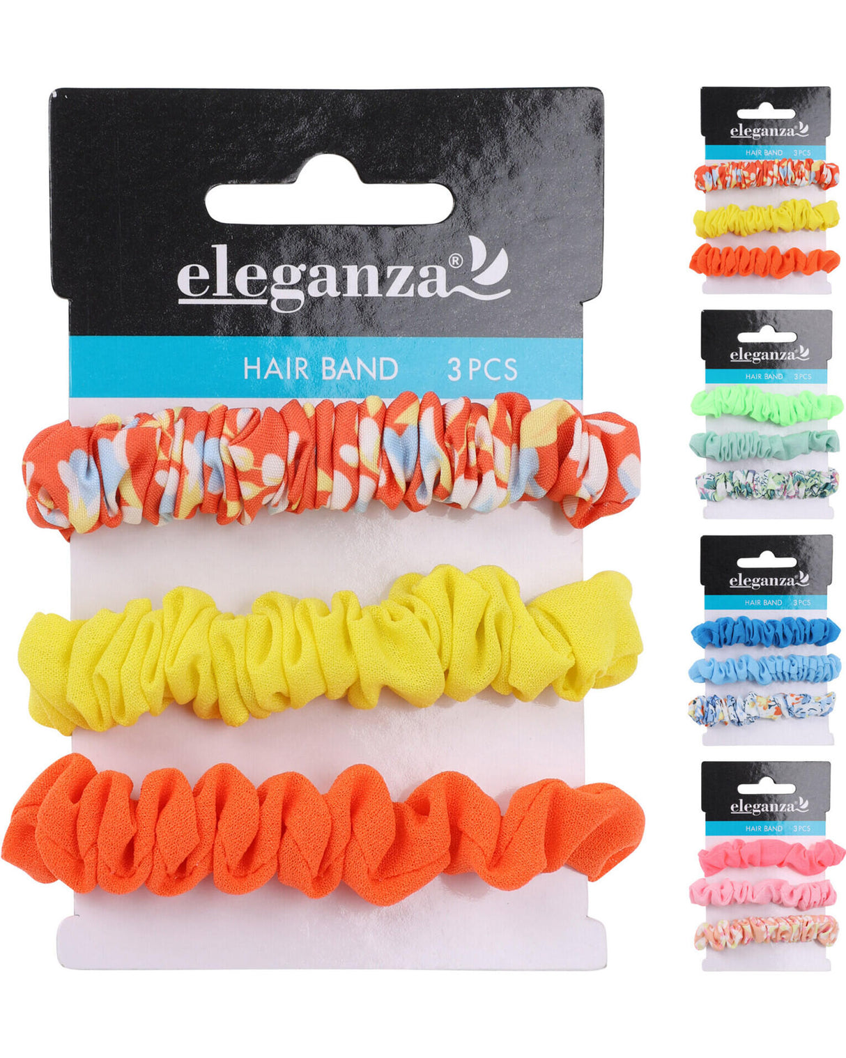 Hårelastikker 3 stk 90mm