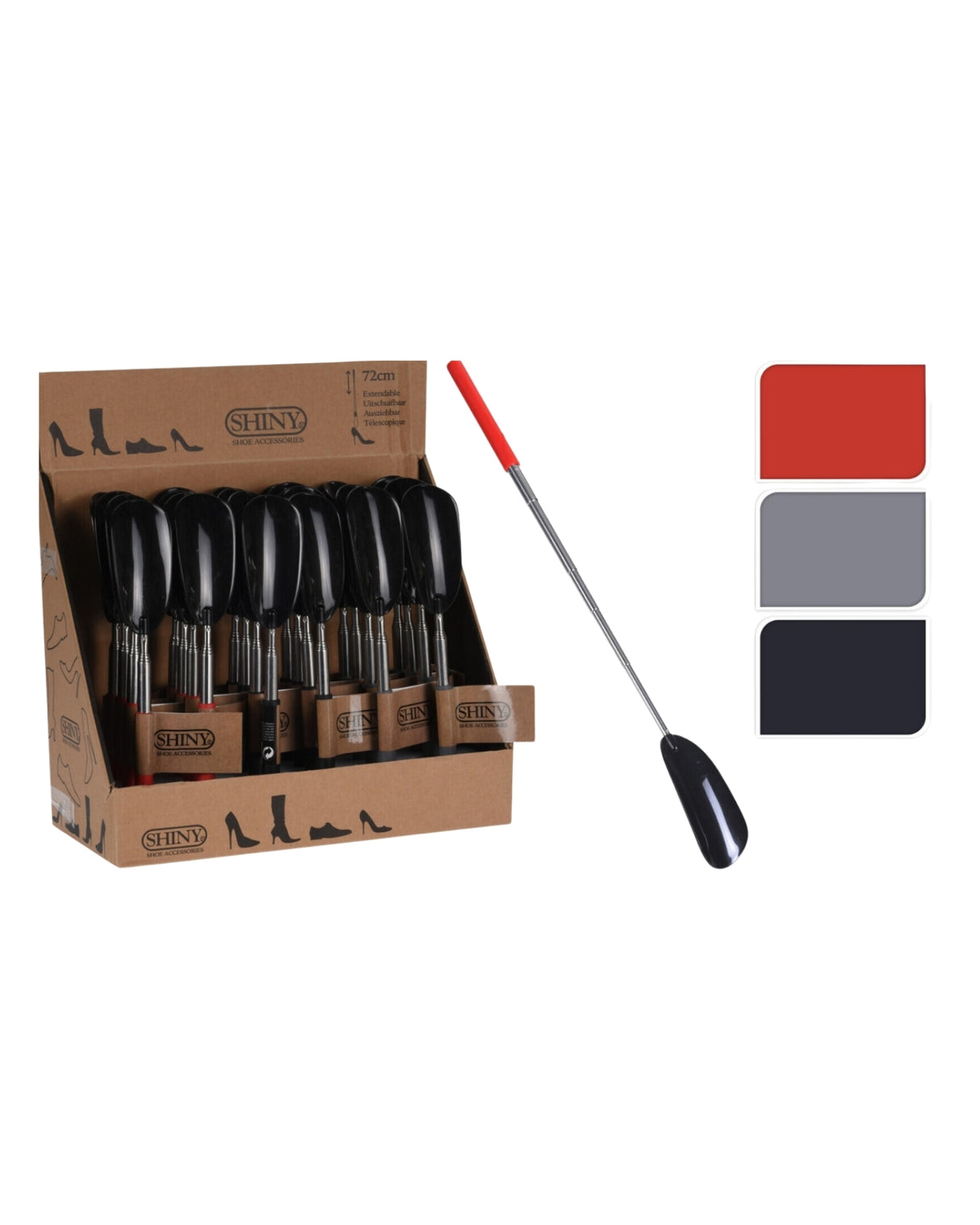 Skohorn med teleskop