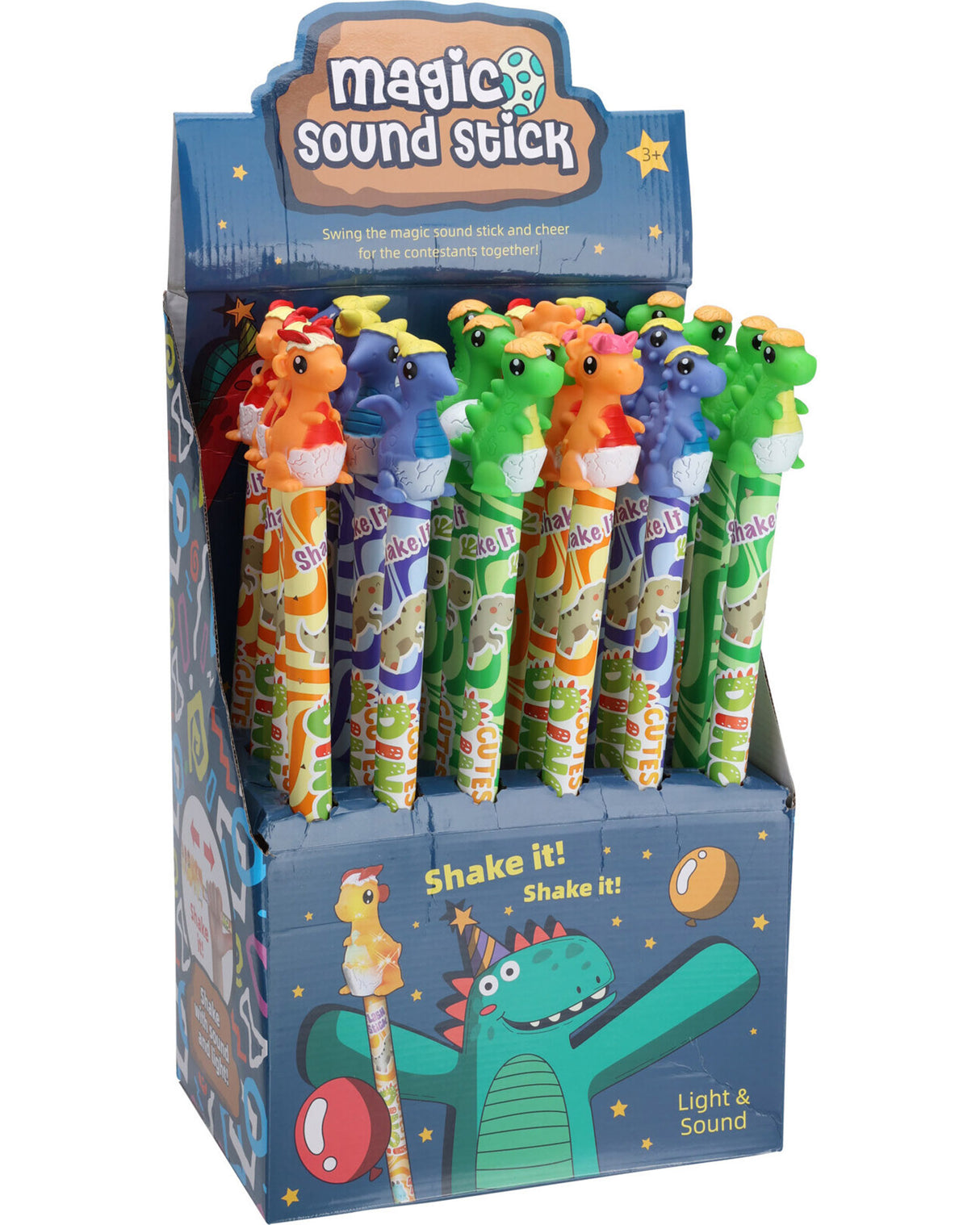 Magisk lyd rør med lyd og lys 1 stk