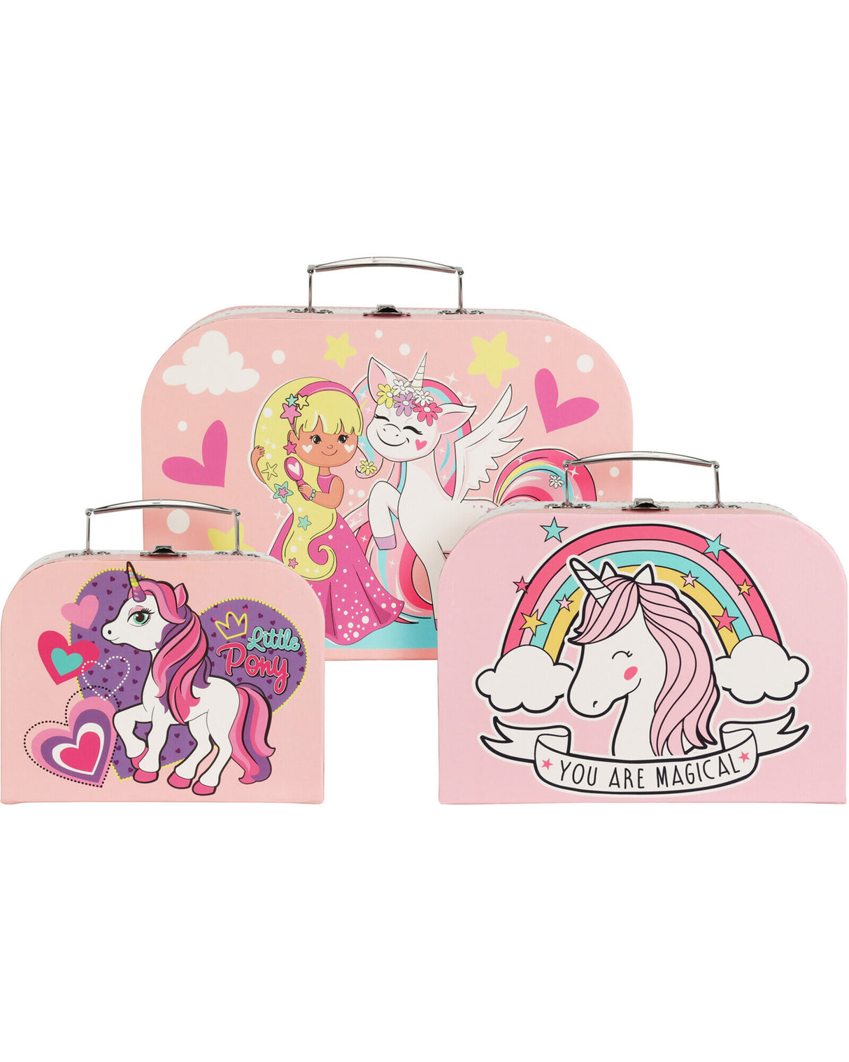 Children's suitcase set of 3 pieces