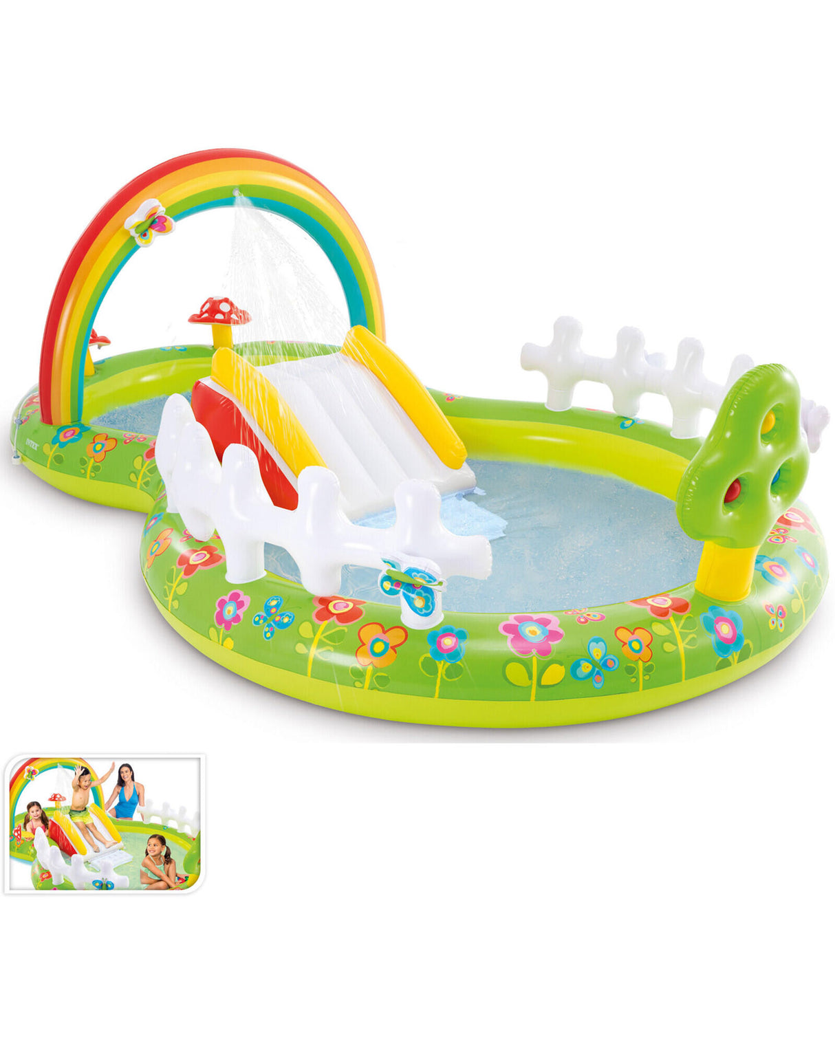 Inflatable water park