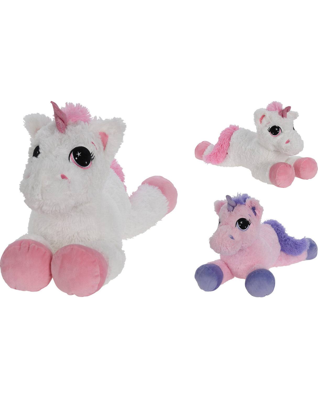 Enhjørning plys 70 cm 1 stk