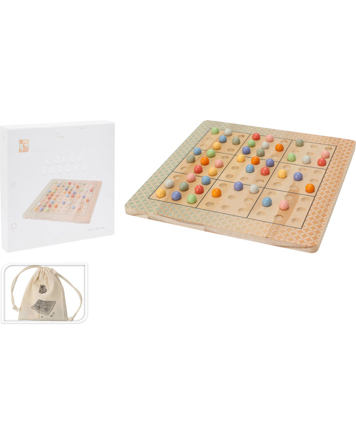 Sudoku bræt spil i træ