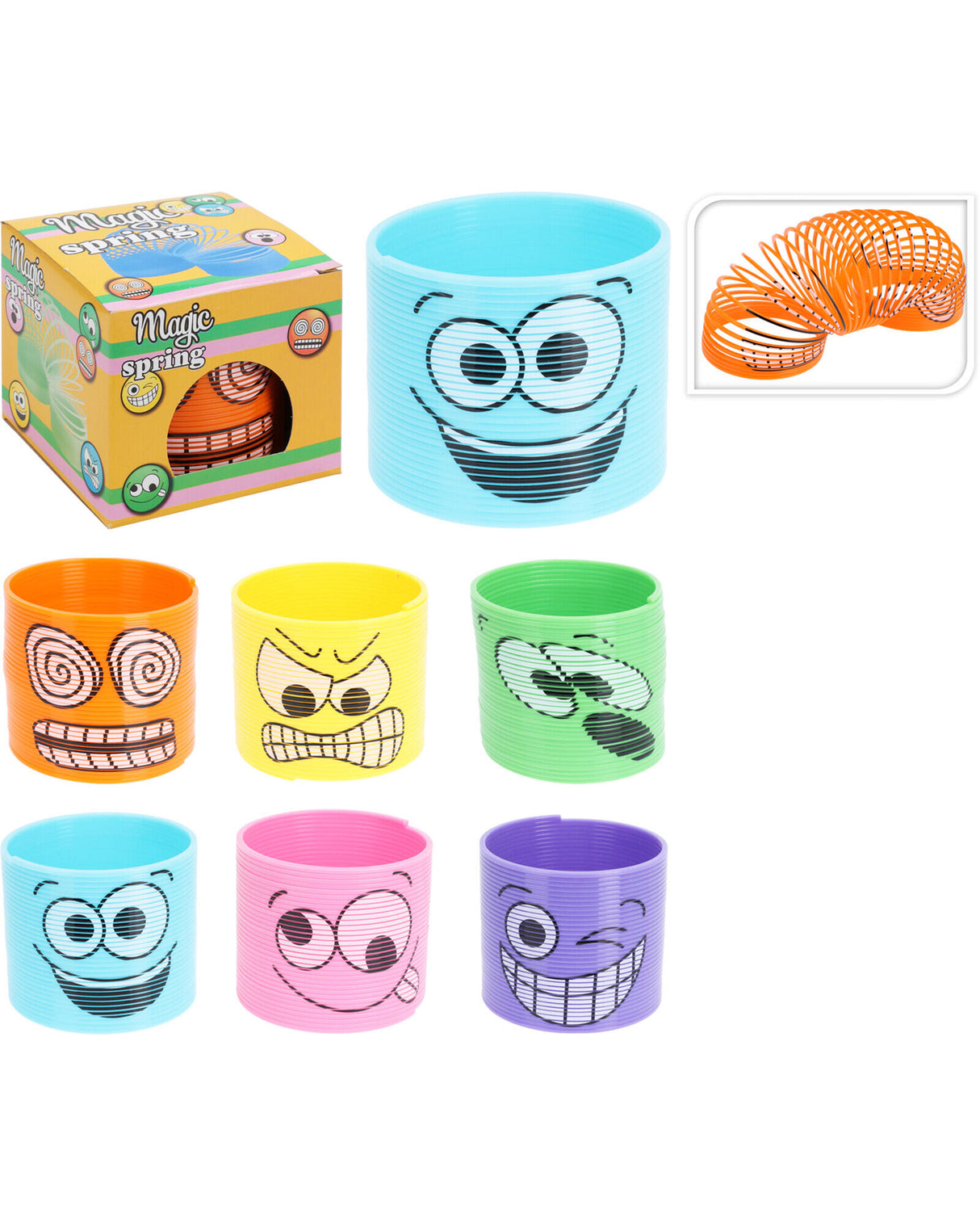 Fjeder i plast 1 stk