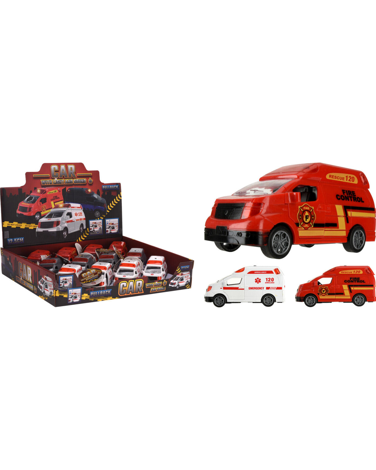 Car 125mm with pull back