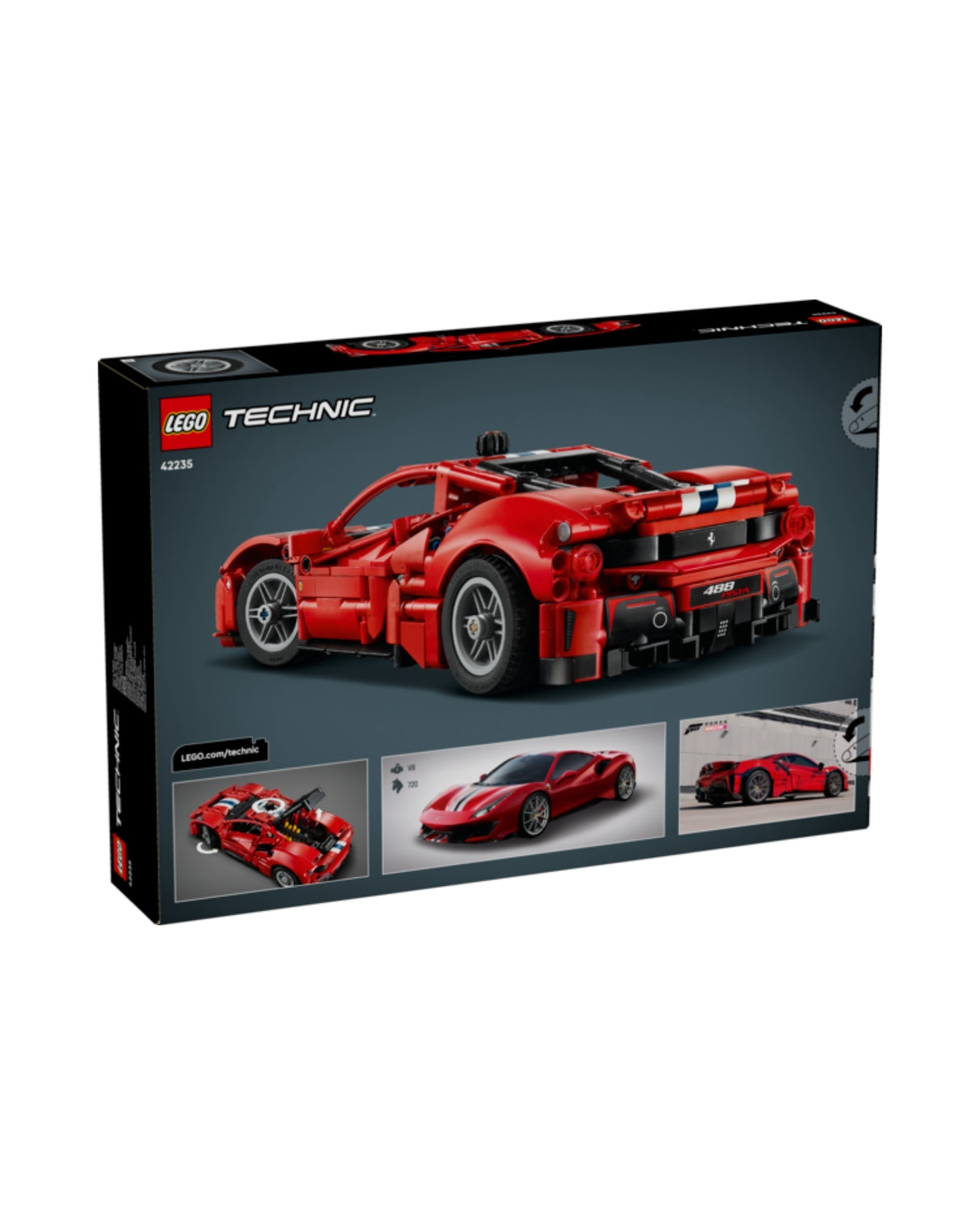 LEGO 42235 Ferrari 488 PISTA-bil - LEGO Technic